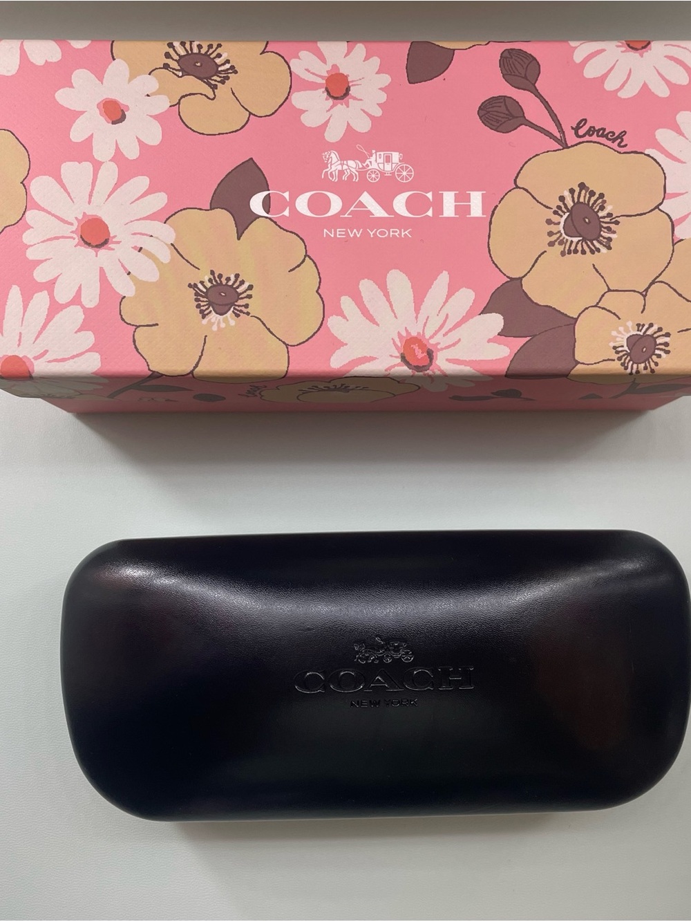 COACH Black Sunglasses hard case